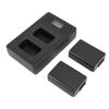 Аккумулятор для камеры NP FW50 7,2 В 1850 мАч с двойным USB-светодиодным дисплеем, зарядная док-станция для ZVE10 ILCE 5000