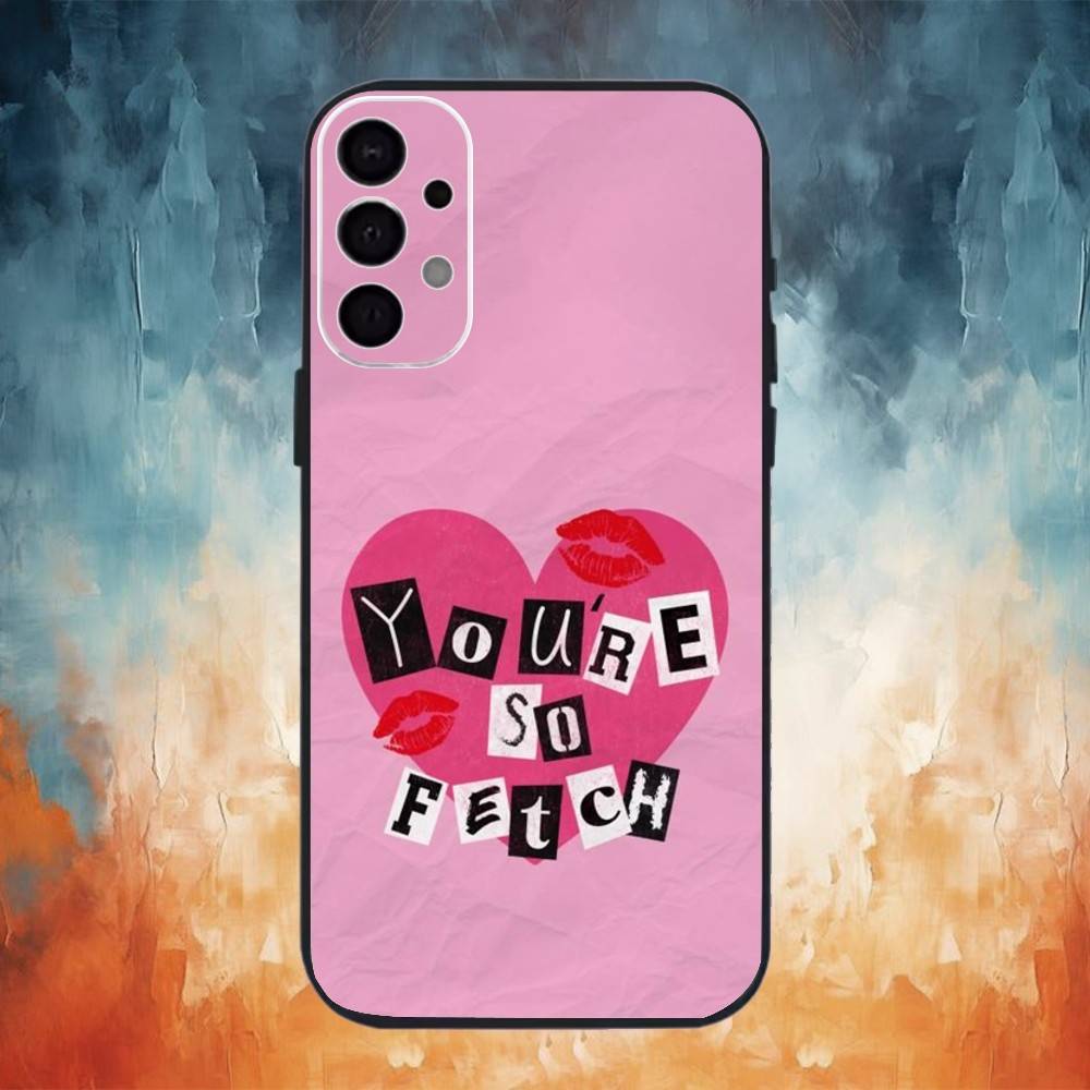 B-Burn Books Mean G-Girls Phone Case For Samsung S25,S24,S21,S22,S23,S30,Ultra,S20,Plus,Fe,Note,10,9,5G Black Cover
