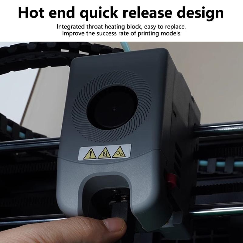 Для Flashforge Adventurer 5M Комплект сопел Модернизация Горячий конец Печатающая головка Быстросъемное сопло Ad5M Комплект сопел из твердой стали 0,4 мм