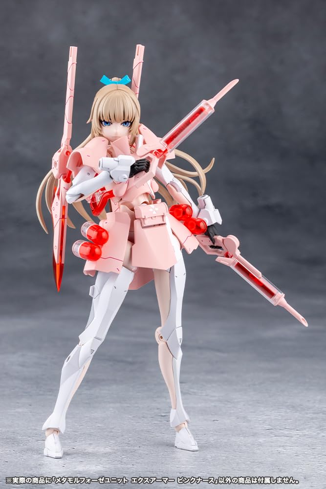 Kotobukiya Infinite Encounter Megalomaria Metamorphosis Unit Pink Nurse 208mm in Plastic Model Kit Ex-Armor (Approx. length) Non-scale
