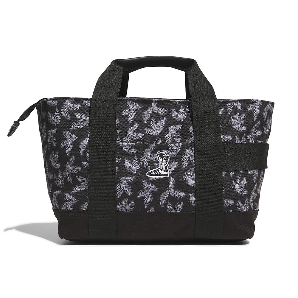 Круглая сумка-тоут Palm Tree Round Tote Bag MMS44 [Adidas Golf] Черный/Белый