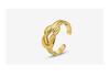 Кольцо French Niche Love Knot из титановой стали с покрытием 18K Золото A198