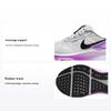 Женские кроссовки Air Zoom Structure 25 White Fuchsia Dream Pure-Platinum Black DJ7884-100