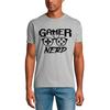 Graphic Men's T-Shirt Gamer Nerd - Funny Gaming Apparel - Humor Joke