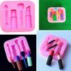 Makeup Tools Lipstick Nail Polish Chocolate Party Diy Silicone Mold Dessert Cake