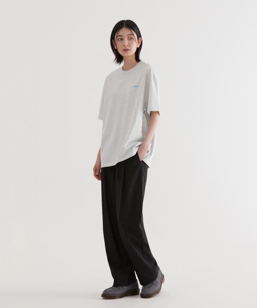 COVERNAT Semi-Wide Fluid Easy Pants Black