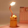 Мультяшная настольная USB-лампа с гибкой ножкой – Защищающий глаза свет для учебы и прикроватный ночник