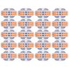 20Pcs Lever Nut Wire Connectors Quick Compact Splice Conductors Push In Terminal Block 223‑2P