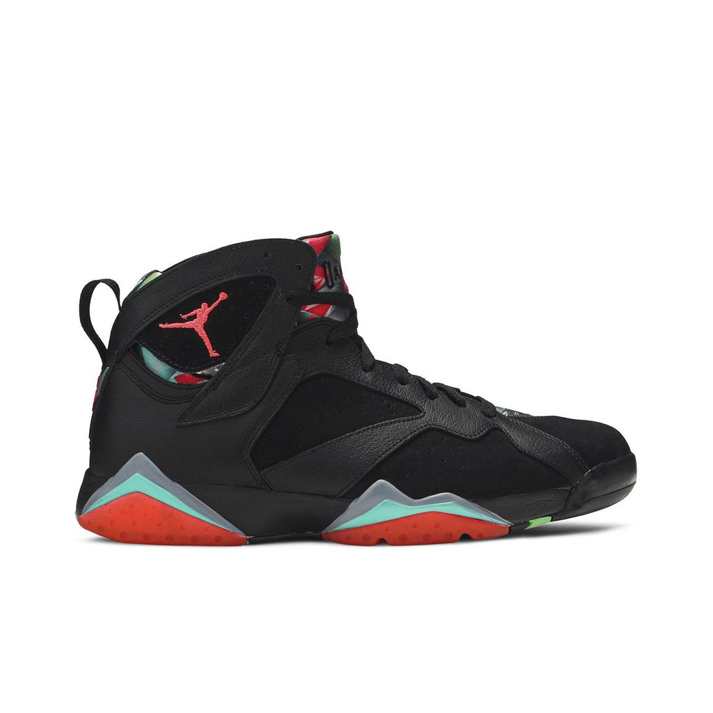 Air Jordan 7 Retro 30th 'Barcelona Nights' (Unisex) Black / White-Blue Graphite-Rtr Vintage Basketball Shoes 705350 007