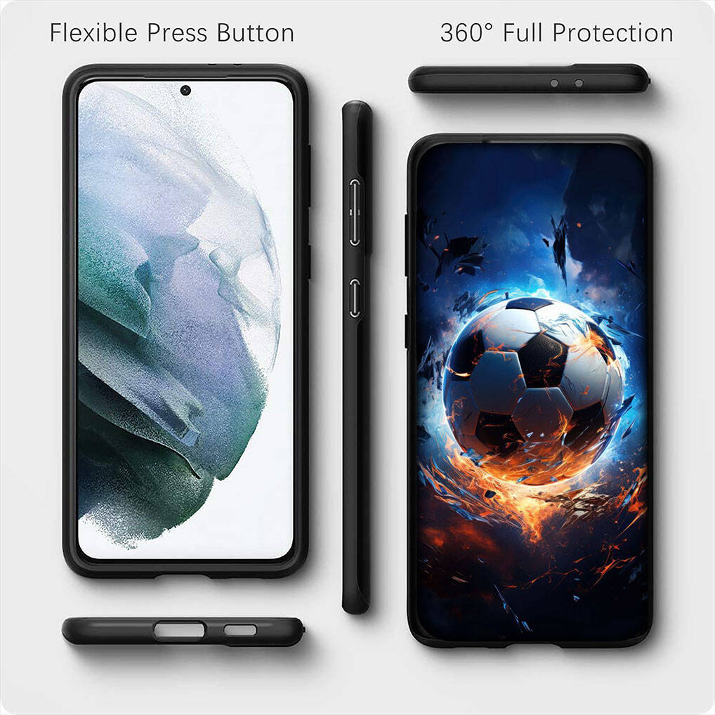 Для iPhone 17 16 15 Xiaomi Poco F7 F8 X7 X6 C85 C75 C71 M8 Redmi Note 14 13 12 11 Pro Max 14C 13C 15C A3 A4 Чехол для телефона Футбольный Обои Футбол Обложка