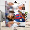 Chelsea Player Action Blanket Warmthful Decor Suitable for Livingroom Bed Seaside for All Occasions Modern Perfect Gift for Relatives and Friends