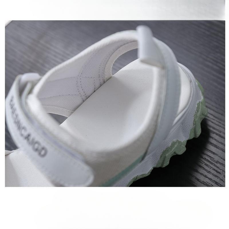 Сандалии на платформе для женщин, дизайнерские повседневные босоножки на танкетке, брендовые женские спортивные сандалии 2024 года, женская модная пляжная обувь Wave