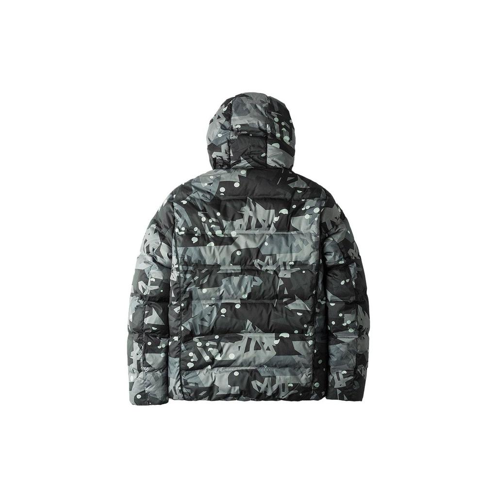 Timberland Мужская пуховая куртка серого камуфляжа A1NDO-M87