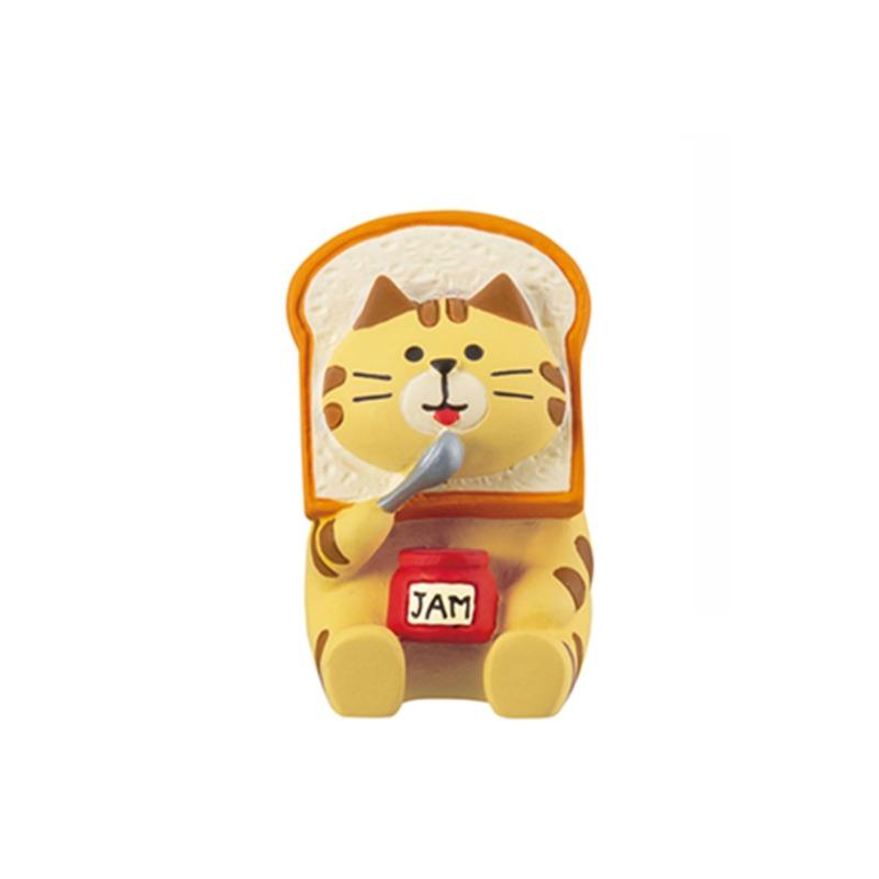 Милая наклейка на холодильник с кошкой, продуктовый zakka, хлеб, кофейня, декоративный подарок, магнитный, высокая ценность, украшение для холодильника