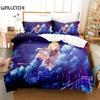 Anime Your Lie In April Bedding Set Boys Girls Twin Queen Size Duvet Cover Pillowcase Bed Kids Adult Fashion Home Textileextile