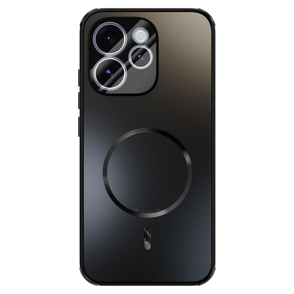 ABEEL для Oppo Reno15 Pro 5G (Глобальный)/Reno15 5G (Китай) Магнитный чехол TPU PC Охлаждающий Матовый Чехол для задней панели телефона с защитной пленкой для объектива