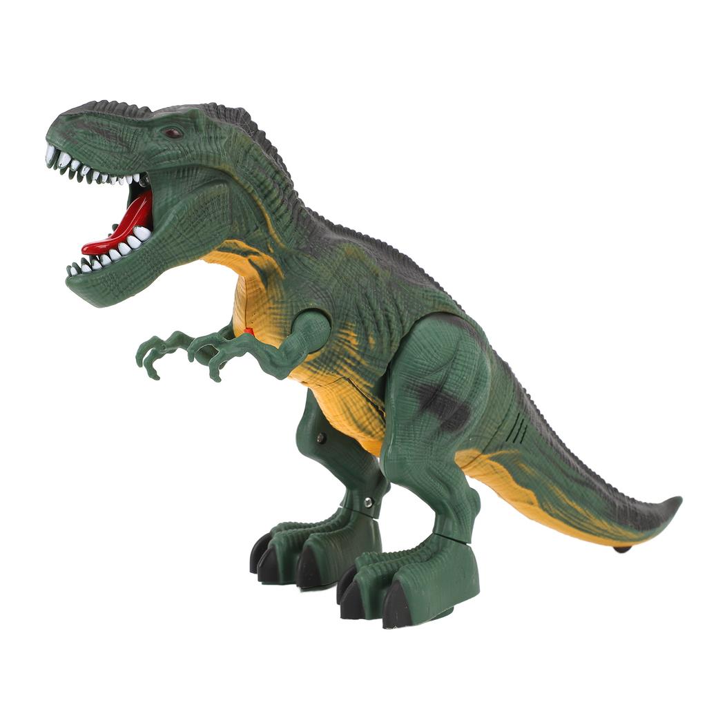 Dinosaur Toy Battery Powered Plastic with Light Roaring Sound Electric Walking Dinosaur Toy for Boys Girls Gift