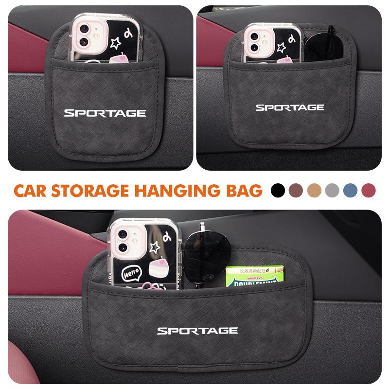 Multiuse Car Storage Bag Hanging Door Side Stowing Pocket For KIA Sportage Ceed Sorento Niro Cadenza Proceed Sephia HP4