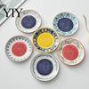 Garlic Serving Dish Ceramic Grinder Plate Bowl, Manual Ginger Fruit Zester Grater Mixing Dish, All-in-One Prep Tray, Modern Minimalist Kitchen