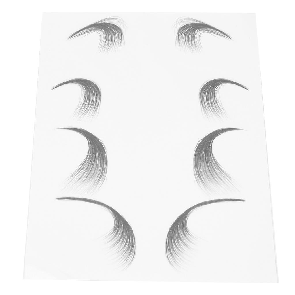 Hair Tattoo Sticker Edges Hairstyles Tattoo Edge Hair Waterproof Fake Hairline StickerHE-05