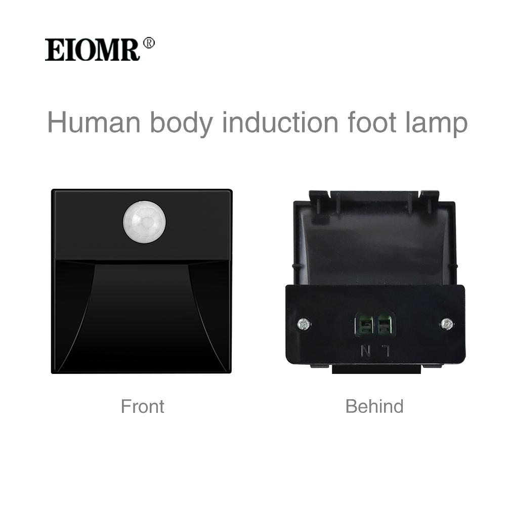 EIOMR A1 Series High-quality Plastic Panels Wall Switch EU French Electrical Outlets USB Type-C TV RJ45 Sensor Switch Module DIY