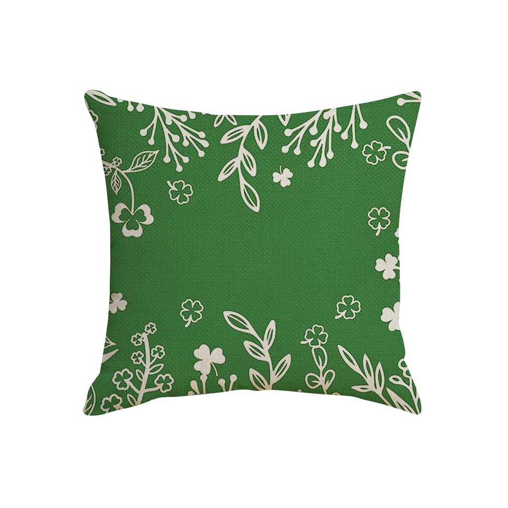 45x45см Украшения на День Святого Патрика для дома Наволочка Клевер Наволочка Святого Патрика Ирландская вечеринка Декоративная наволочка