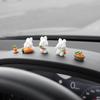 Автоаксессуары Украшение Милый Мультяшный Кролик Экран Центральной Консоли Автомобиля Лежащий Декорации для Автомобиля