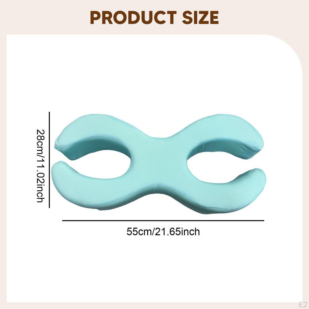 Подушка для лица Сон красоты Шея Нежная к коже Эргономичная Пена с памятью для спящего на боку Салон