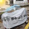 Electric Vehicle Bicycle Rainproof Cover Universal Scooter Motorcycle Waterproof Dustproof Cover Weather Protection Accessories