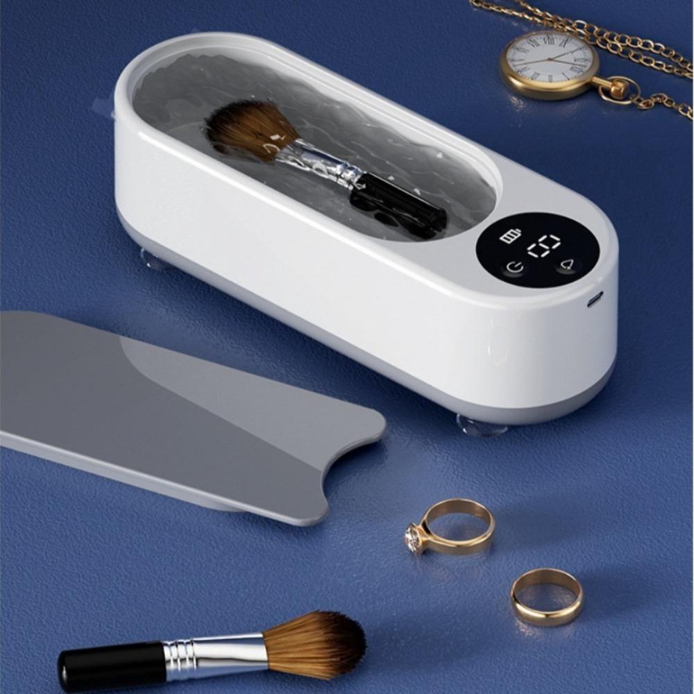 1 шт. Высокочастотный ультразвуковой очиститель очков - беспроводное управление, многоцелевая очистка очков и аксессуаров