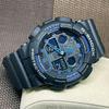 Casio G-Shock World Time Alarm GA-100-1A2 Мужские часы GA-100