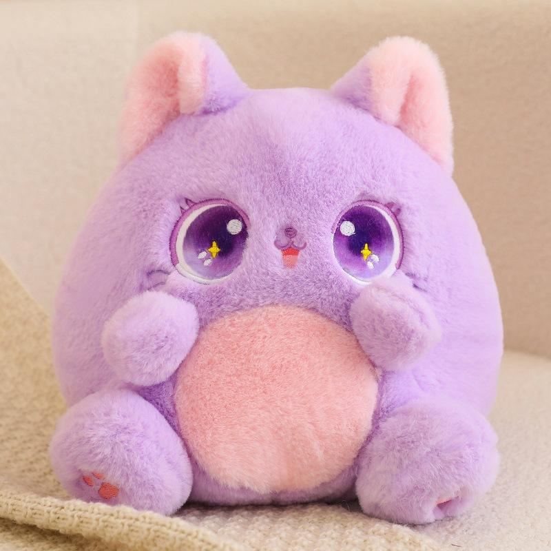 Cute Chubby Cat Doll, Kitten Plush Toy, Cat Doll Pillow, Birthday Gift for Girls