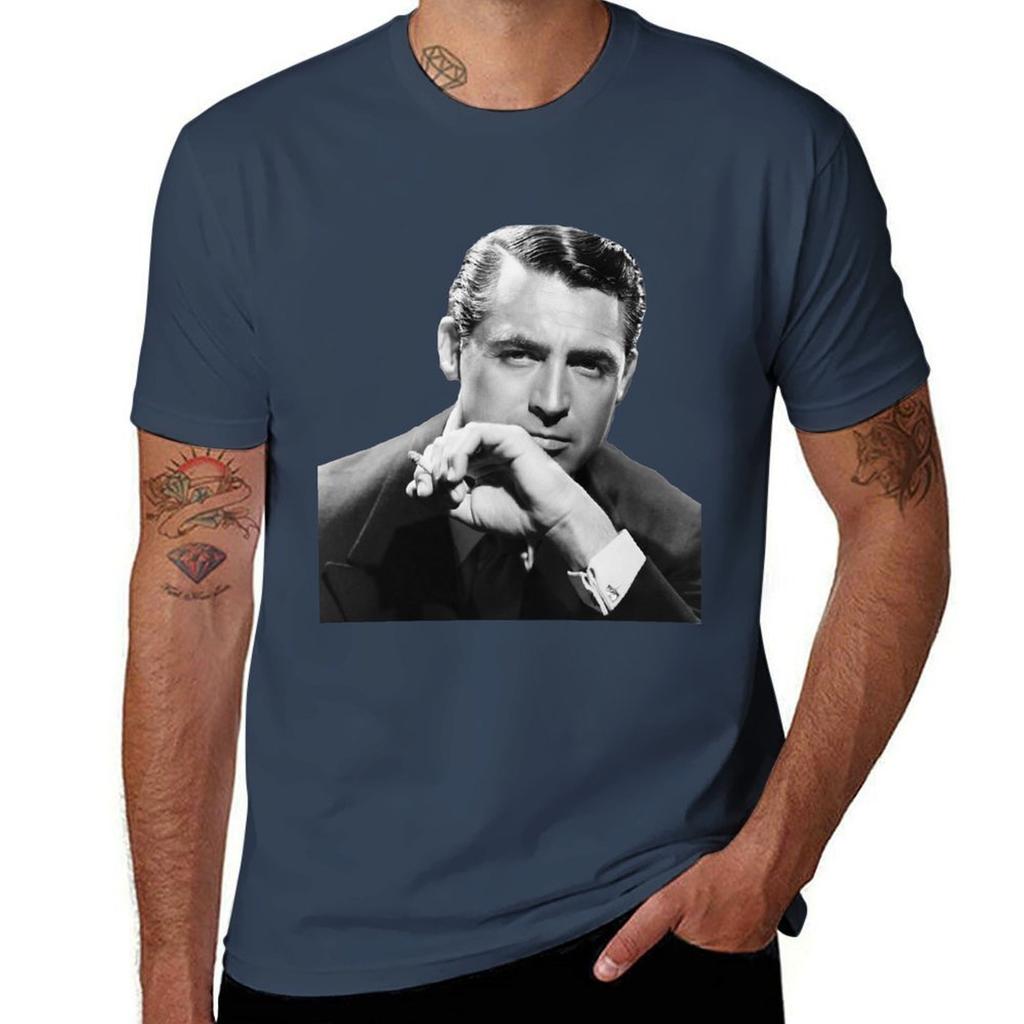 Cary Grant СТОК Футболка Праздничная Футболка для улицы