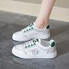 White Shoes for Female Students Fashionable Spring New Flat Breathable Thin Casual Shoes