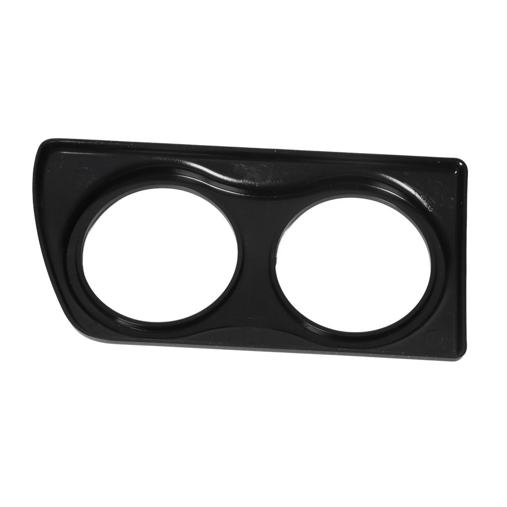 Двойной подиум для приборов на приборную панель, держатель приборов для воздуховода, глянцевый черный, замена для Vauxhall Astra H VXR MK5 RHD