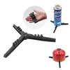 Gas Holder Foldable Tripod Bracket Outdoor Lightweight Hiking Supplies