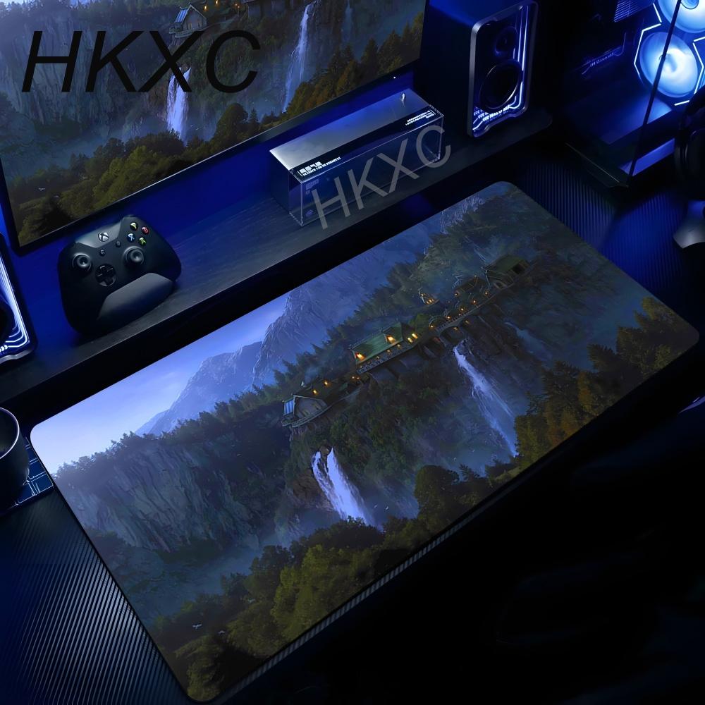 Large Gamer Mouse Pad The LLord of The Ring Mousepad NonSlip Laptop Keyboard Desk Mats PC Gaming XXL Office Home Setup Rugs