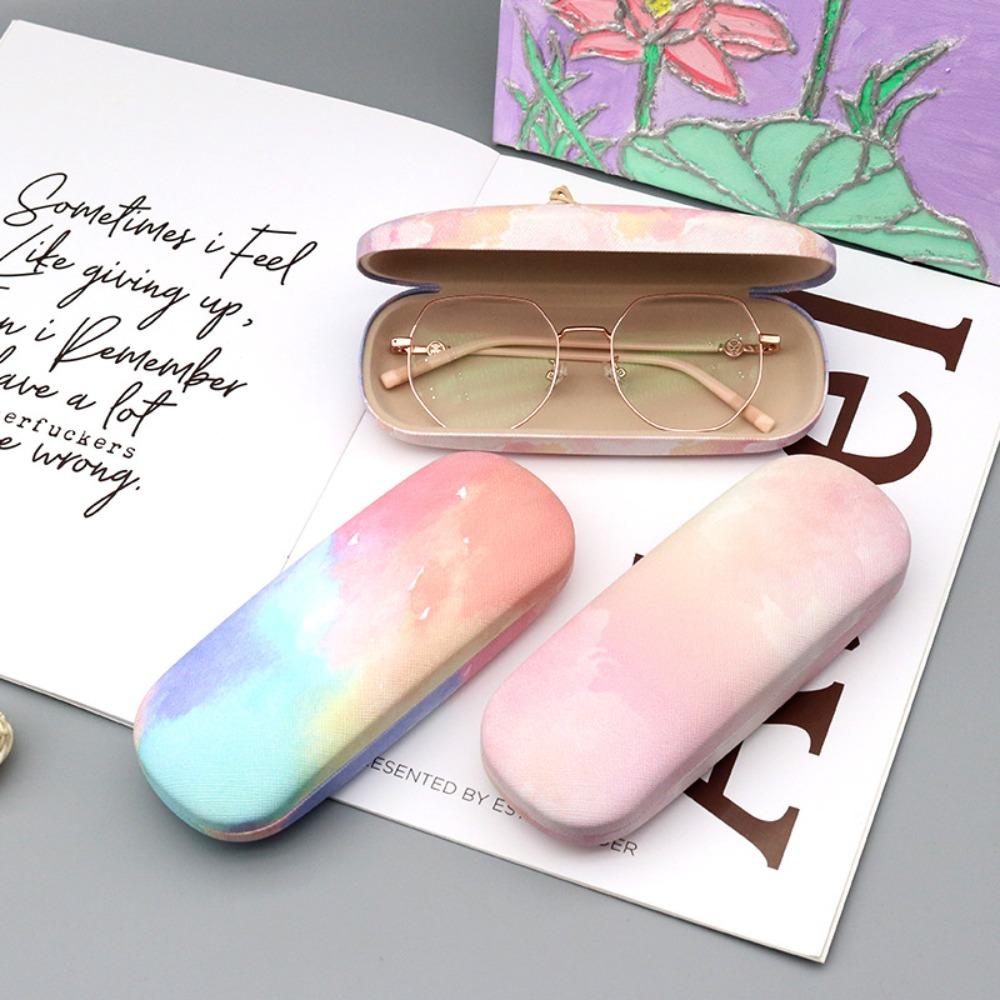Color Cloud Glasses Box Spectacle Protector Eyewear Case Fashion Sunglasses Case Women