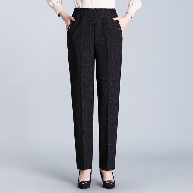 Oversize Casual Pants Women 2022 Long Loose Pants Hight Waist Womens New Spring/autumn Trousers Female Stretch Pants XL-8XL