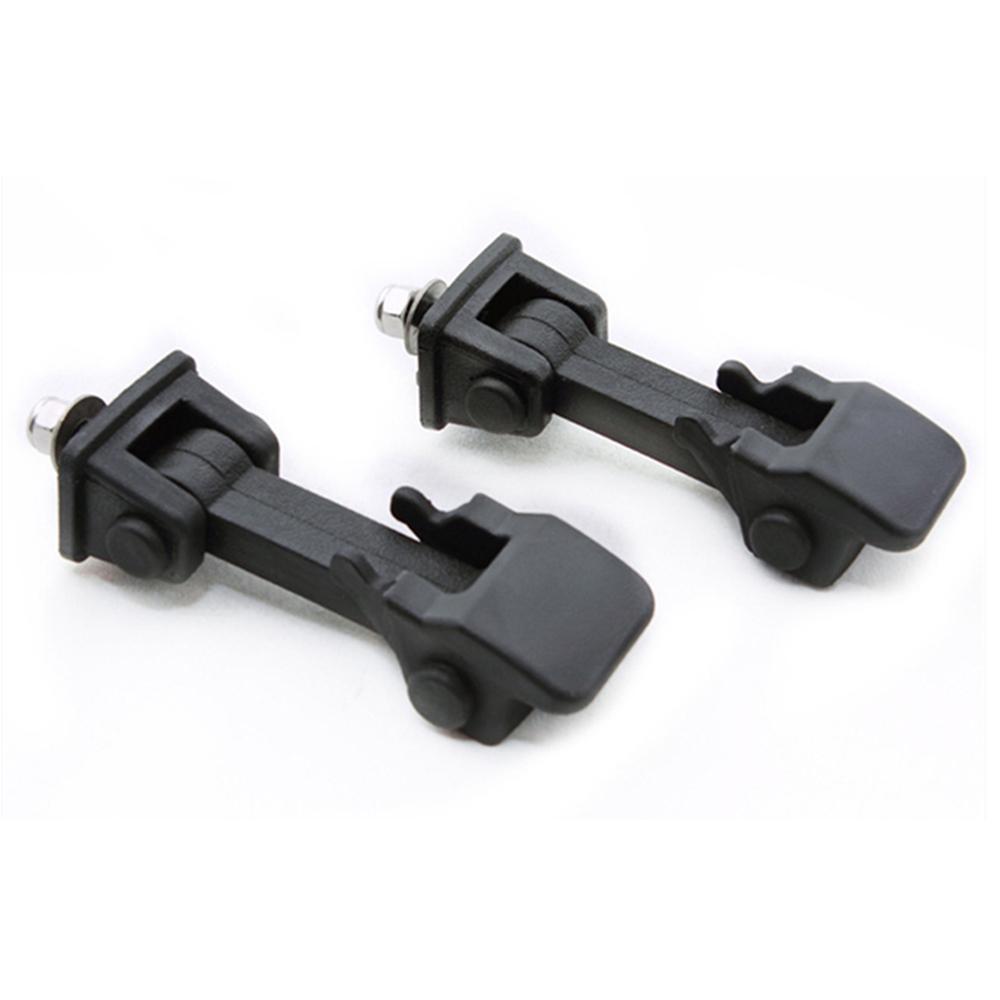Front Hood Locking Catch Hood Latch Lock Kit 2Pcs For Jeep Wrangler Jk 2007-2018