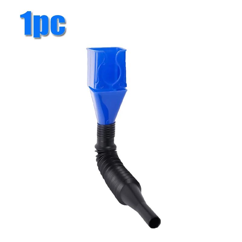 Автомобильная складная заправочная воронка, пластиковая воронка для заправки бензинового двигателя, инструмент для переноса фильтра, складные портативные воронки