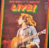 LP Record BOB MARLEY & THE WAILERS - Live! ILPM9376 Island Records 1986 UK Reggae, Ska & Dub Used