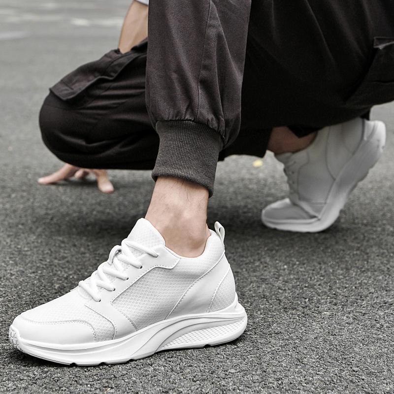 Мужские кроссовки, увеличивающие рост, обувь, увеличивающая рост, обувь для мужчин, увеличивающая рост, стелька 6 см, обувь для высоких мужчин