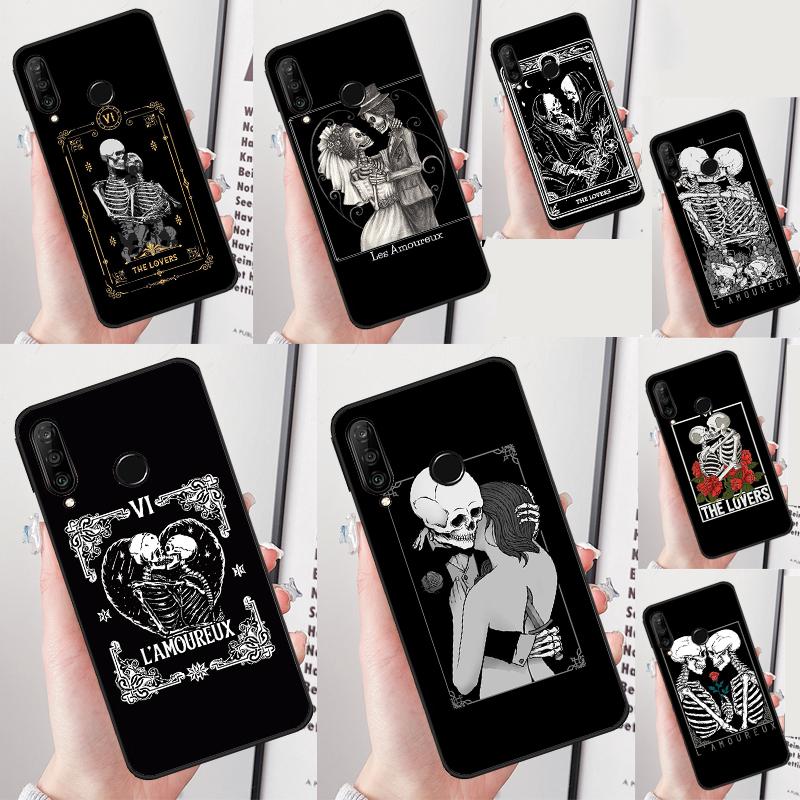 Карта Таро Влюбленные VI Для Huawei Nova 12i 7i 8i 11i 12s 9 10 SE Y91 Y90 Y60 Y70 Y72 Y61 P30 P40 Lite P60 Pro Чехол