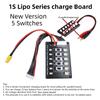 1S Series Charging Board, Storage Charge and Discharge 1S Batteries with Standard Charger,for Drones Toy