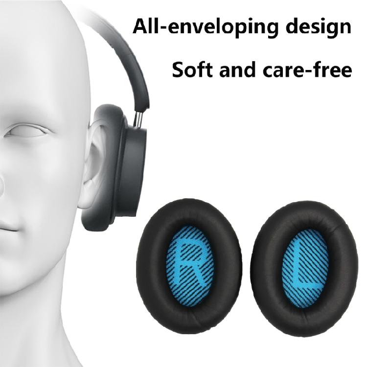 1 Pair Replacement Earpads Soft Sponge Ear Pad Comfortable Earmuffs for QC2 QC15 QC25 AE2 Headphone Repair Accessory