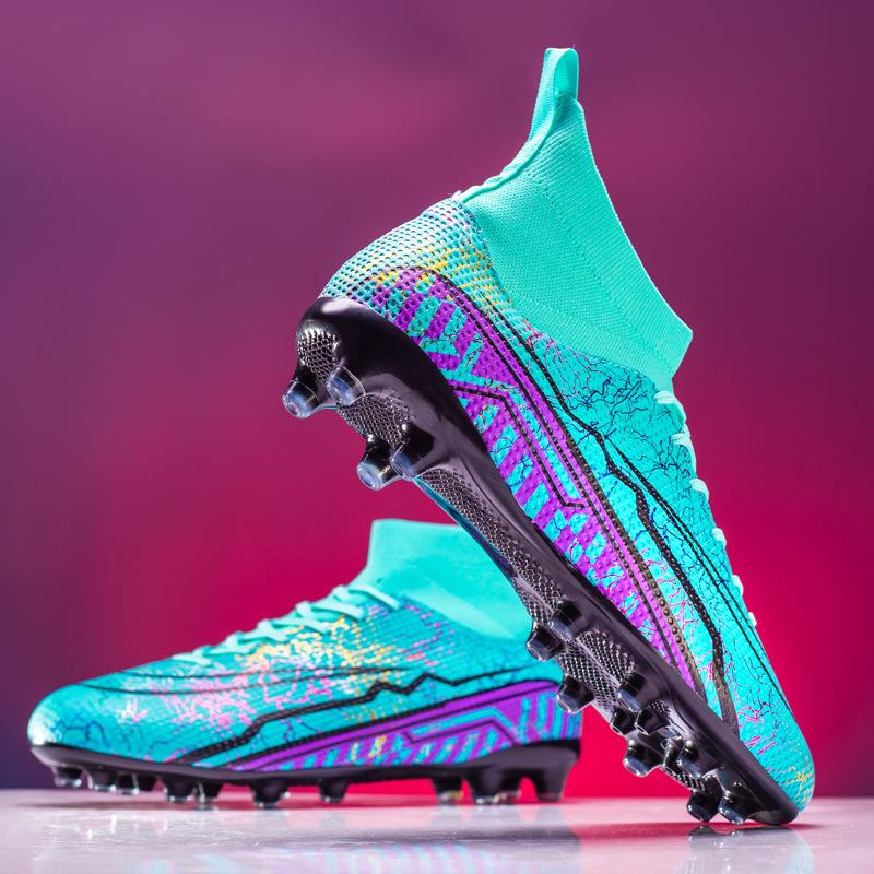 Футбольные бутсы мужские высокие длинные ногти измельченные ногти короткие ногти студенческие детские мальчики тренировочные футбольные бутсы
