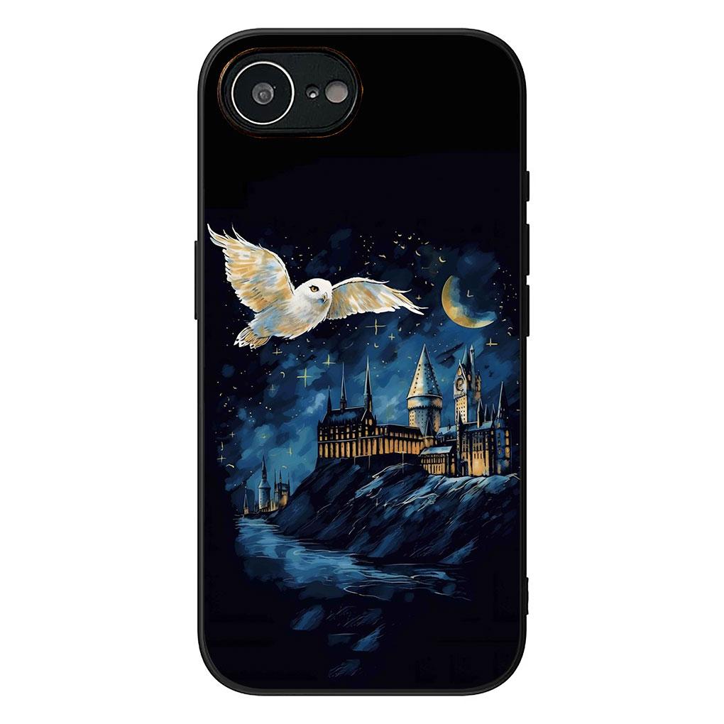 Phone Cover for Apple iPhone 13 12 Mini XS 11 Pro Max 7 8 Plus XR SE 2022 2020 SE3 Case Cool Harries Owl Wand Art Potters