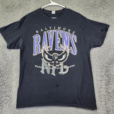 Винтажная футболка Baltimore Ravens NFL Football 1999 года в винтажном стиле, размер L, унисекс
