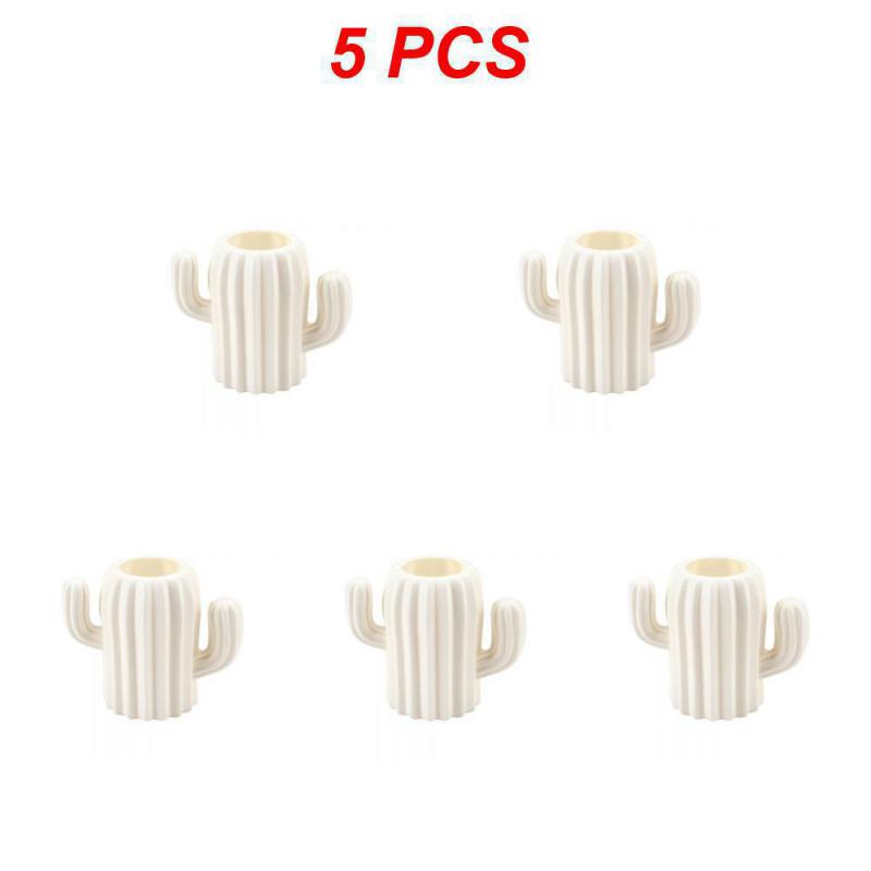 1~10PCS Creative Student Pen Holder Stationery Desktop Cactus Desk Multifunction Storage Box PE Pen Container Brush Pot Office